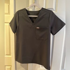 Figs Catarina Top Charcoal Small Gently Worn Excellent Condition
